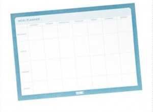 Professional Organising Menu Planner Menu Planner & Time Organising Tips
