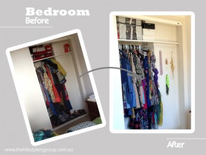 Bedroom Declutter and Organization