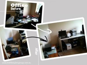 Home Office Declutter and Organization