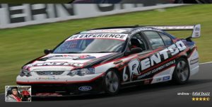 Fathers Day Gift - V8 Race Car Driving